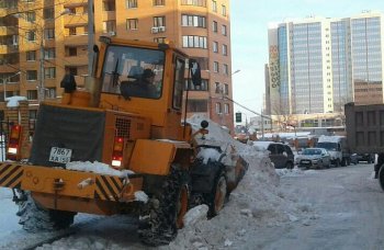 Из Жуковского вывезли почти 20 тысяч кубометров снега