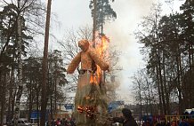 Народные гулянья в Раменском парке