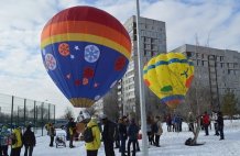 Аэростаты над Жуковским