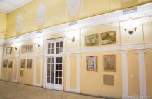 Открытие выставки в театре "Стрела"