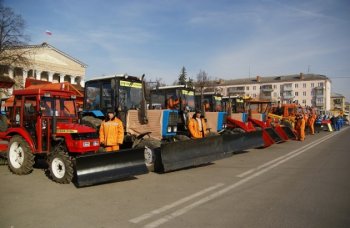 В Жуковском не убирают снег, несмотря на современную технику