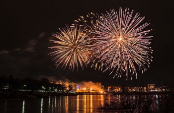 Новогодний фейерверк в Раменском окрасит небо над площадью Победы 1 января в 1.30 ч.