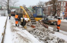 В уборке снега в Московской области задействовано 1,6 тыс. единиц спецтехники