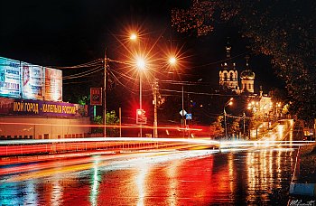 Раменское после заката