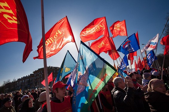 Митинг «В поддержку народа Украины» 9 марта 2014 года фото 4