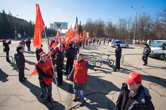 Митинг «В поддержку народа Украины» 9 марта 2014 года фото 3