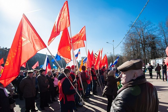 Митинг «В поддержку народа Украины» 9 марта 2014 года фото 10