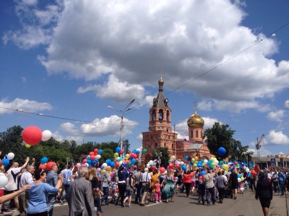 Парад в Раменском в День города 12 июня 2015 г. фото 2