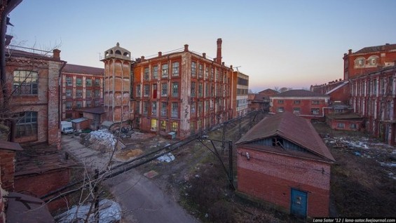 Прогулка по заброшенной текстильной фабрике в городе Раменское. фото 9