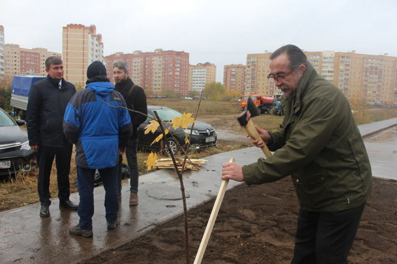 «Аллея героев» появилась на улице Левченко в городе Жуковском фото 6